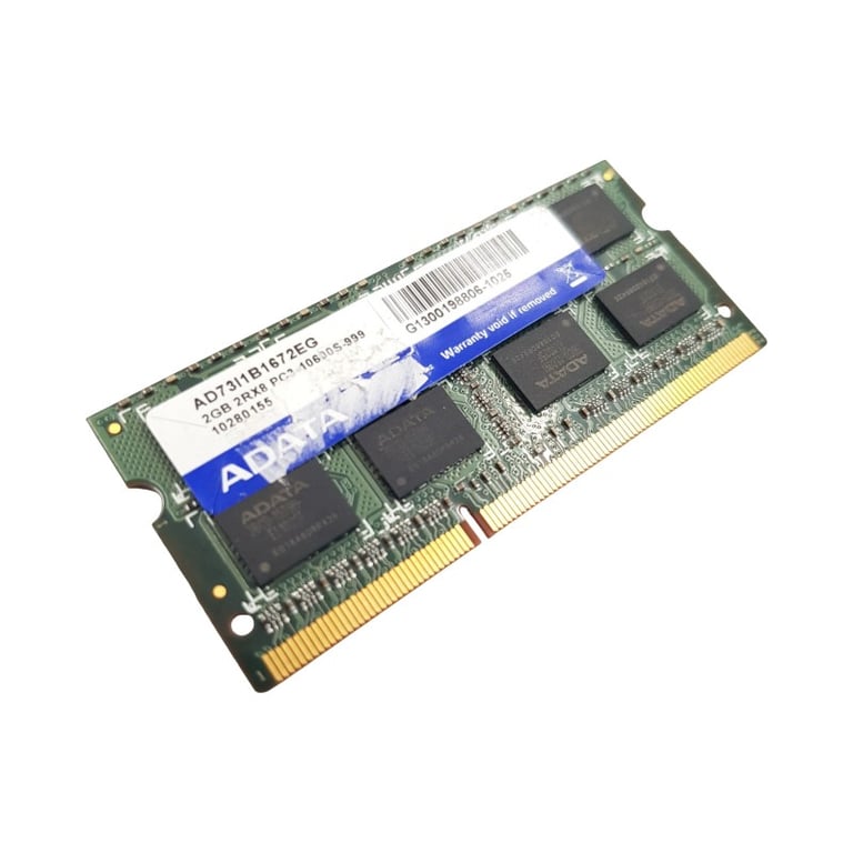 Acheter 2Go RAM DDR3 AD73I1B1672EG SO-DIMM PC3-10600S 1333MHz 1Rx8 - Très bon état Très bon état - 13,41 € 2Go RAM DDR3 AD73I1B1672EG SO-DIMM PC3-10600S 1333MHz 1Rx8 - Très bon état Très bon état - ADATA reconditionné disponible sur Pixmania