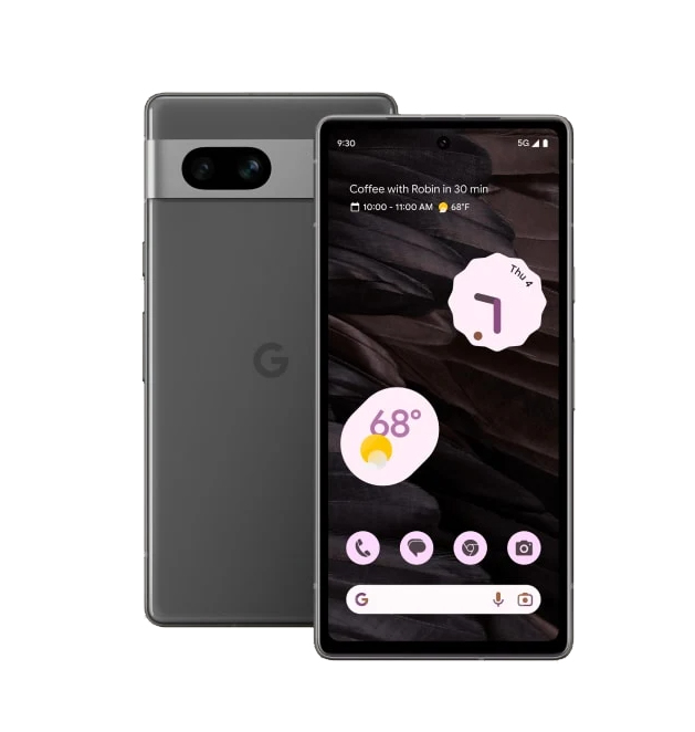 Google Pixel 7A 128 Go, Noir Charbon, Débloqué - Bon état