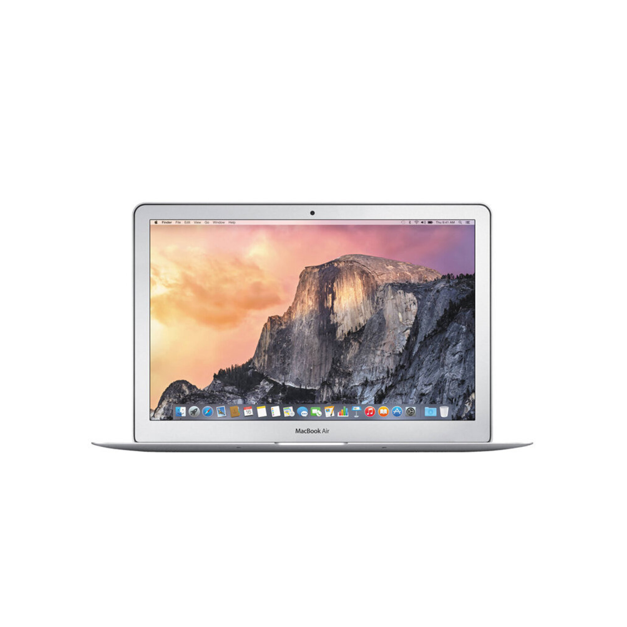 MacBook Air Core i7 (2017) 13.3', 2.2 GHz 256 Go 8 Go Intel HD Graphics 6000, Argent - QWERTY - Espagnol - Très bon état