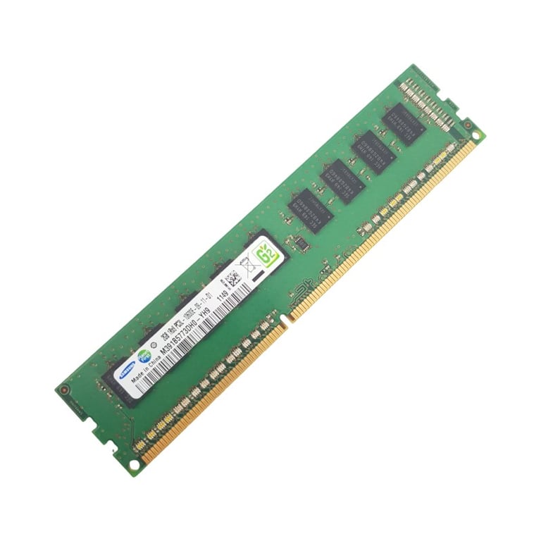 2Go RAM DDR3  M391B5773DH0-YH9 DIMM PC3L-10600E - Très bon état Très bon état - Samsung reconditionné disponible sur Pixmania