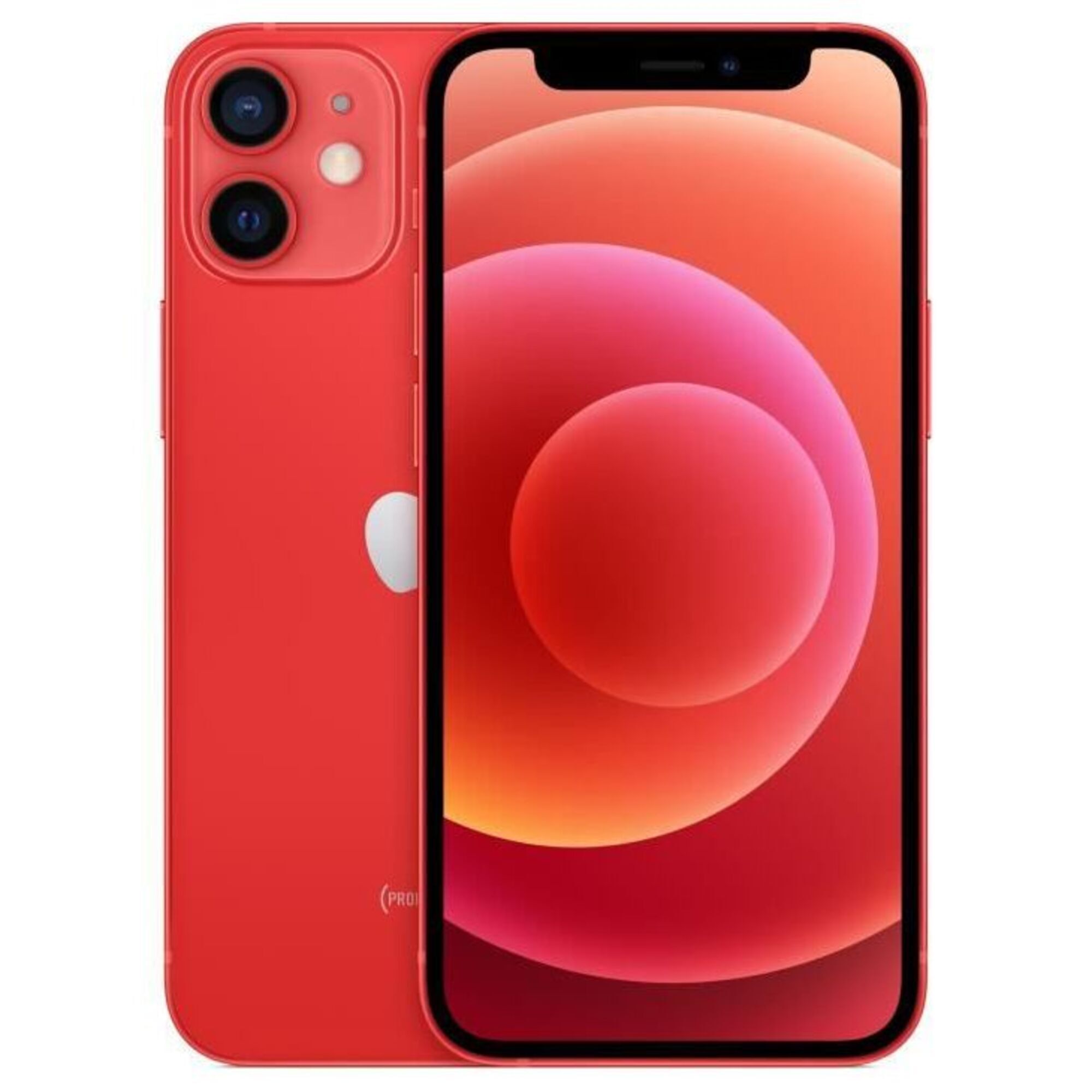 iPhone 12 Mini 64 Go, (Product)Red, débloqué - Très bon état