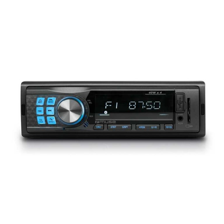 Acheter Autoradio Muse M-195 BT Single DIN Bluetooth USB SD AUX 4x40W FM Écran LED bleu - Excellent état Comme neuf - 38,15 € Autoradio Muse M-195 BT Single DIN Bluetooth USB SD AUX 4x40W FM Écran LED bleu - Excellent état Comme neuf - Muse reconditionné disponible sur Pixmania