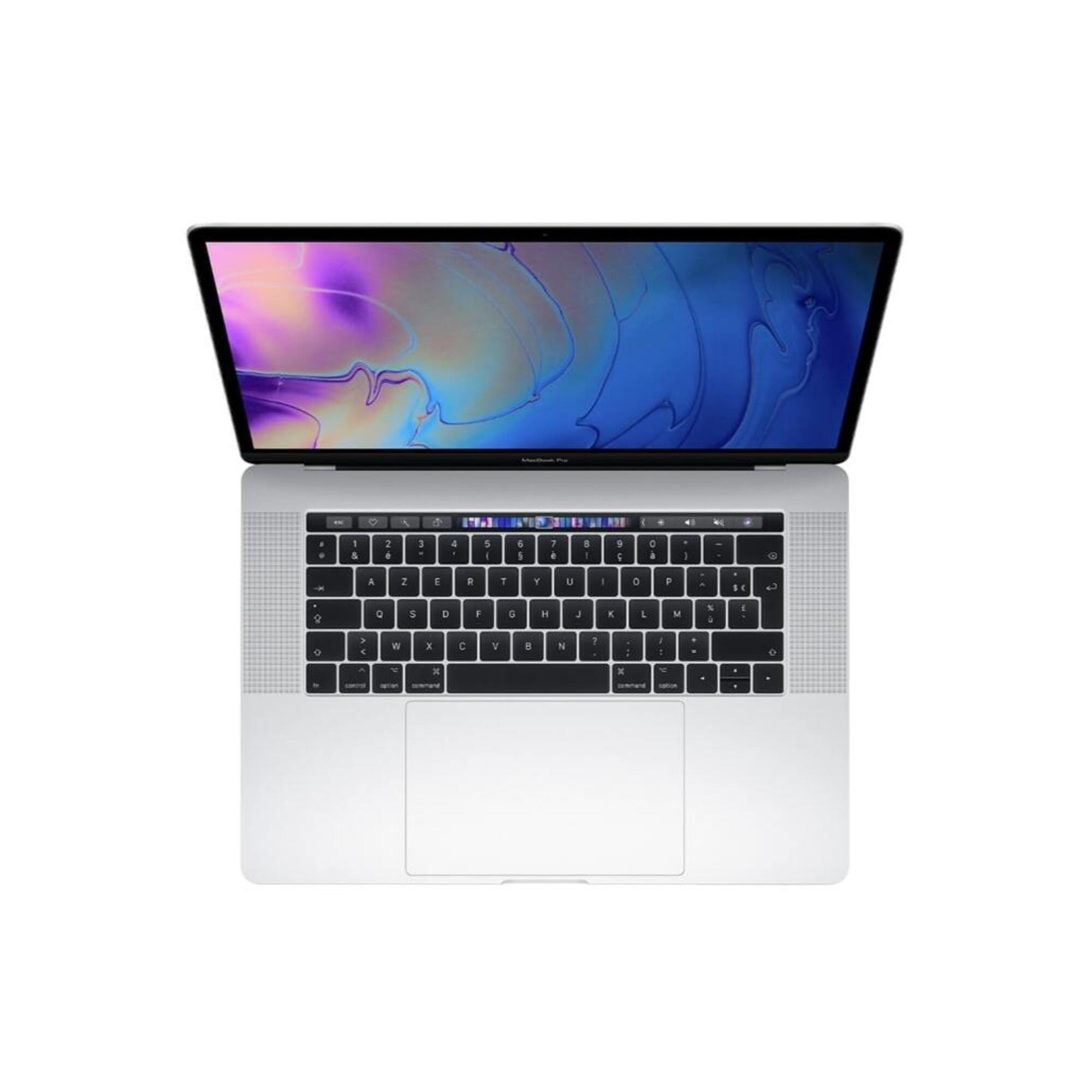 MacBook Pro Core i9 (2018) 15', 256 Go 6 cœurs 32 Go Radeon Pro 560X, Argent - AZERTY - Bon état Bon état - Apple reconditionné disponible sur Pixmania