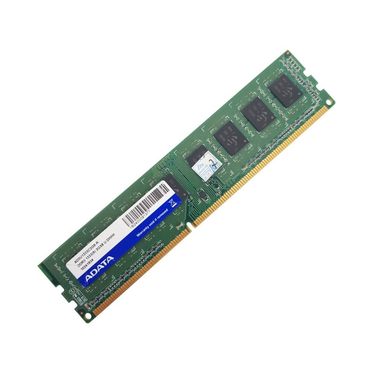 2Go RAM DDR3  AD3U1333C2G9-R DIMM PC3-10600 1Rx8 - Très bon état Très bon état - ADATA reconditionné disponible sur Pixmania