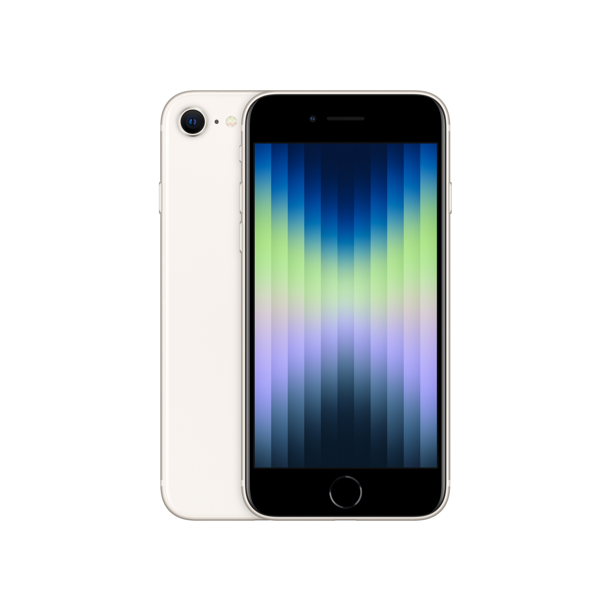 iPhone SE (2022) 64 Go, Lumière stellaire, débloqué - Excellent état