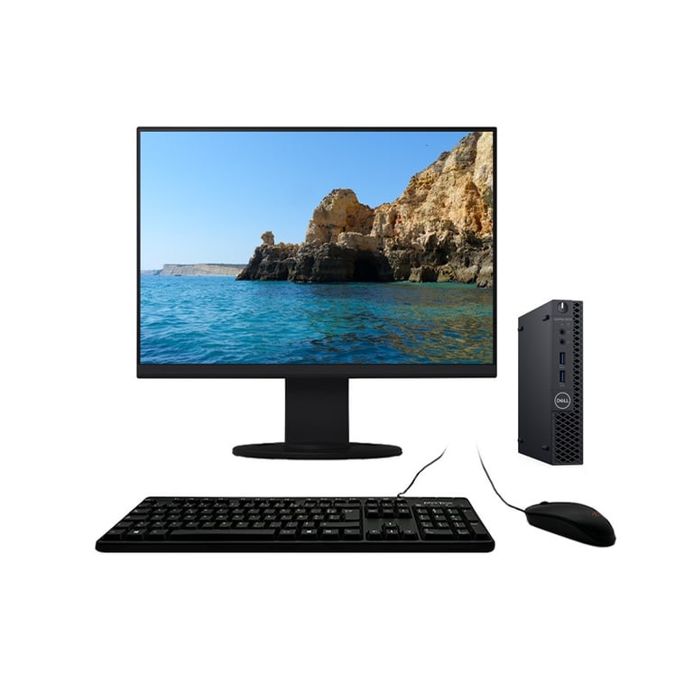 3070 Micro i5-9500T 3.70GHz 32Go/2To SSD Wifi W11 + Ecran 20 - Très bon état Très bon état - Dell reconditionné disponible sur Pixmania