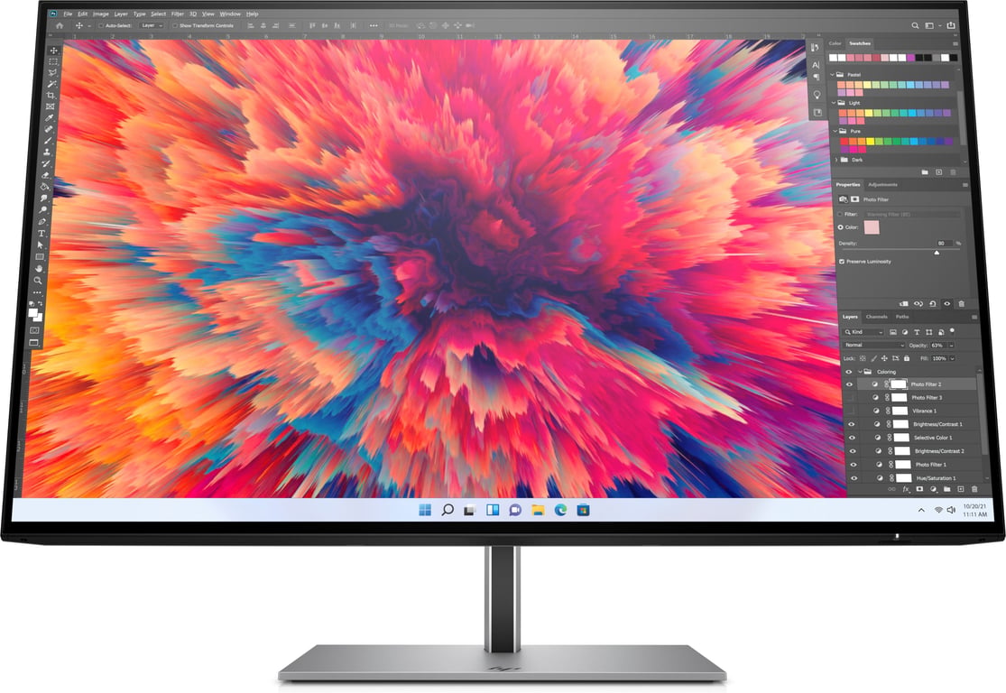 HP Z24q G3 60,5 cm (23.8 ) 2560 x 1440 pixels Quad HD Argent - Excellent état Comme neuf - Hewlett-Packard reconditionné disponible sur Pixmania
