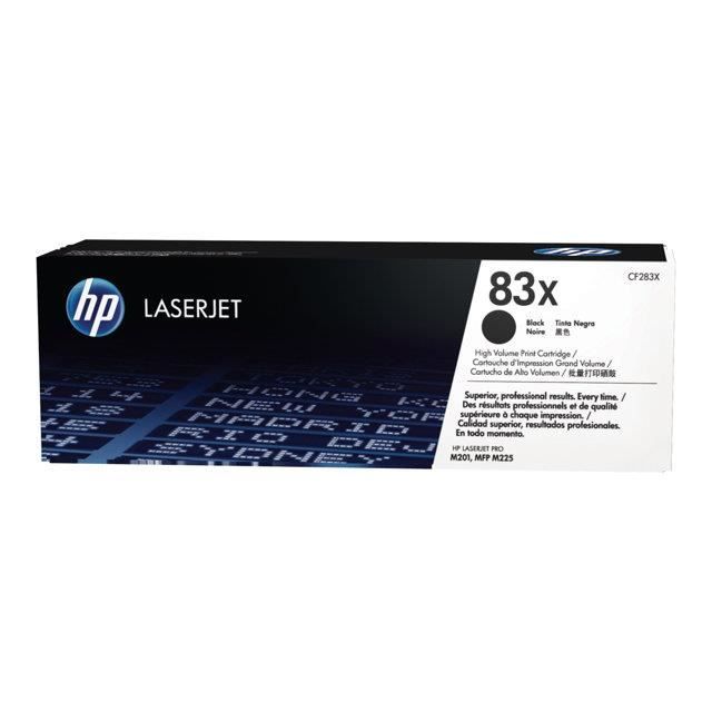 Acheter Cartouche de toner HP 83X noir grande capacité pour LaserJet Pro M201/MFP M225 - HP - Excellent état Comme neuf - 100,91 € Cartouche de toner HP 83X noir grande capacité pour LaserJet Pro M201/MFP M225 - HP - Excellent état Comme neuf - Hewlett-Packard reconditionné disponible sur Pixmania