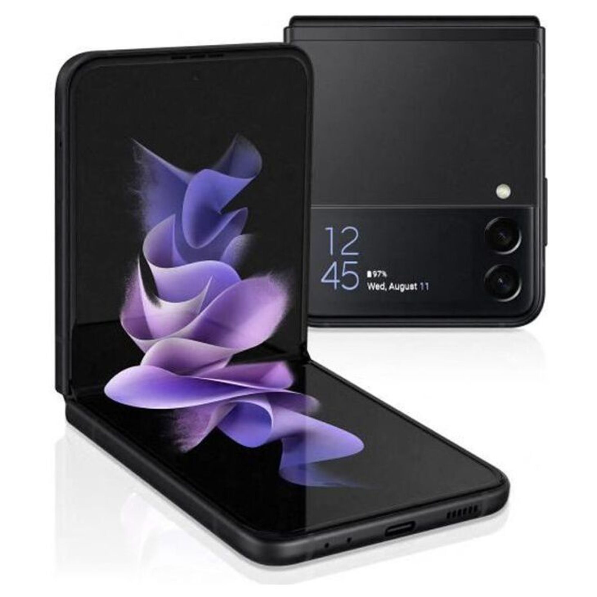 Samsung Galaxy Z Flip3 (5G) 128 Go, Noir, débloqué - Très bon état