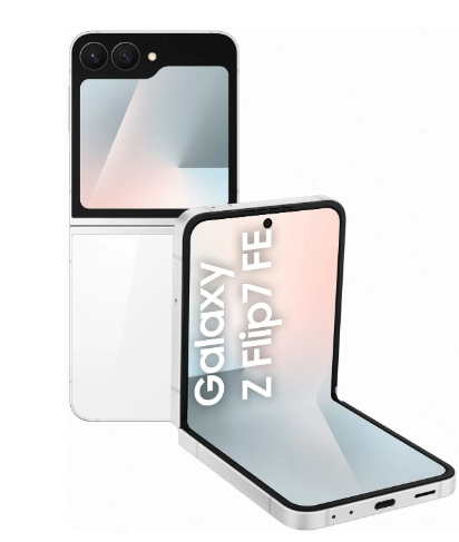 Acheter Galaxy Z Flip7 FE (5G) 128 Go, Blanc - Très bon état Très bon état - 587,90 € Galaxy Z Flip7 FE (5G) 128 Go, Blanc - Très bon état Très bon état - Samsung reconditionné disponible sur Pixmania