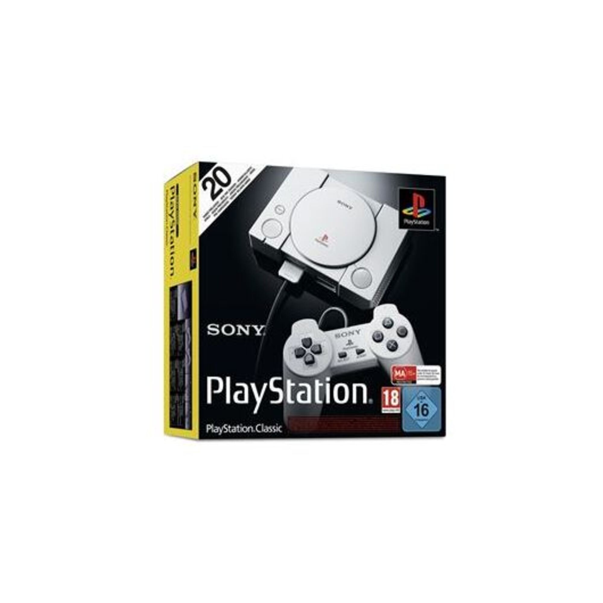 PlayStation Classic - PS1, Gris - Bon état Bon état - Sony reconditionné disponible sur Pixmania