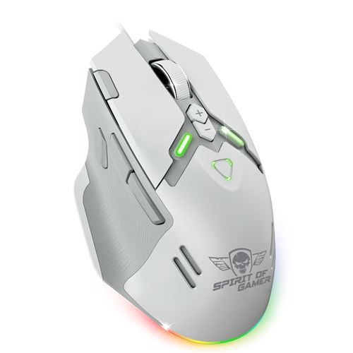 Acheter Souris filaire gaming RGB Spirit Of Gamer Elite M60 Artic - Excellent état Comme neuf - 15,24 € Souris filaire gaming RGB Spirit Of Gamer Elite M60 Artic - Excellent état Comme neuf - Spirit of Gamer reconditionné disponible sur Pixmania