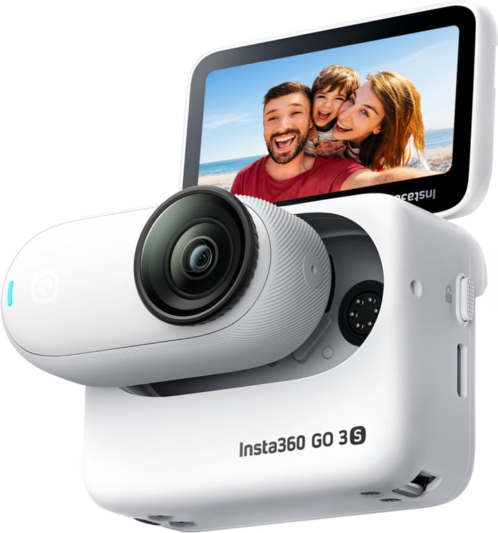 Insta360 Go 3s 128 Go, Blanc - Excellent état Comme neuf - Insta360 reconditionné disponible sur Pixmania