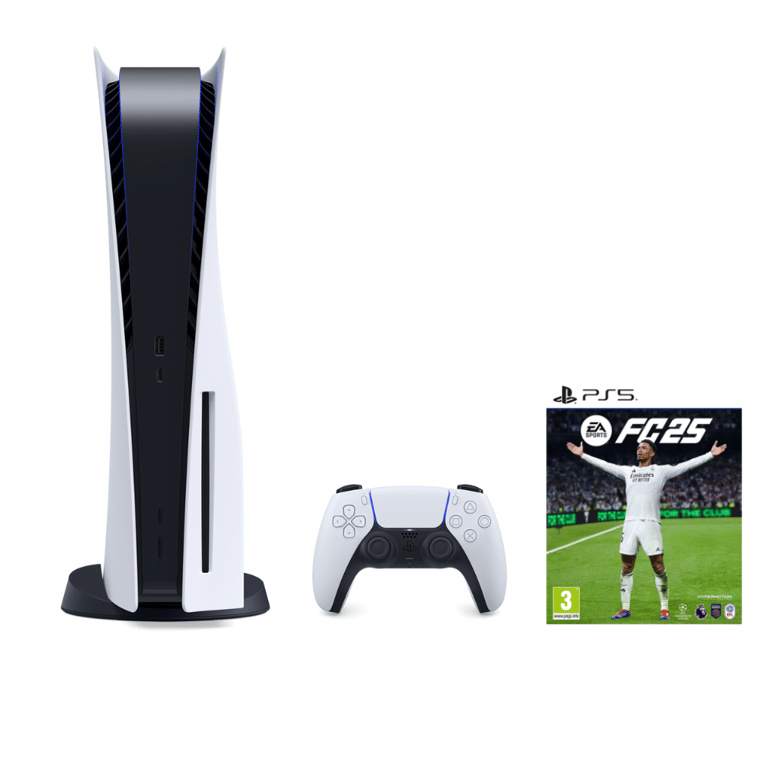 Acheter Pack PS5 & EA SPORTS FC25 - Console de jeux PlayStation 5 1 To (Standard) - Bon état Bon état - 639,99 € Pack PS5 & EA SPORTS FC25 - Console de jeux PlayStation 5 1 To (Standard) - Bon état Bon état - Sony reconditionné disponible sur Pixmania