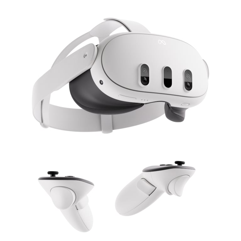 Acheter Meta Quest 3 - Casque de réalité virtuelle et mixte 512 Go, Blanc - Excellent état Comme neuf - 569,99 € Meta Quest 3 - Casque de réalité virtuelle et mixte 512 Go, Blanc - Excellent état Comme neuf - Meta reconditionné disponible sur Pixmania