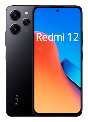 Xiaomi Redmi 12 17,2 cm (6.79 ) Double SIM hybride Android 13 4G USB Type-C 4 Go 128 Go 5000 mAh Noir - Très bon état Très bon état - Xiaomi reconditionné disponible sur Pixmania
