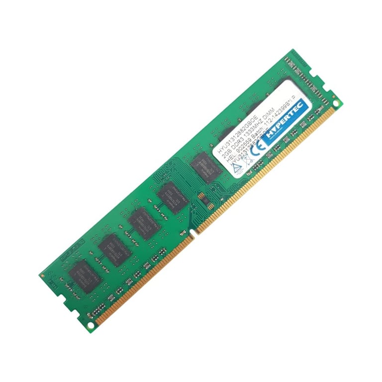 2Go RAM DDR3  HUY31312882GBOE DIMM PC3-10600 - Très bon état Très bon état - N/A (je n'ai pas trouvé de marque connue reconditionné disponible sur Pixmania