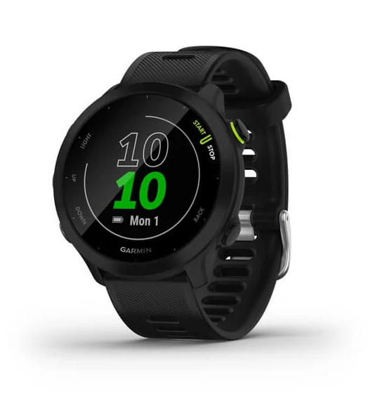Garmin Forerunner 55 2,64 cm (1.04 ) MIP 42 mm Numérique 208 x 208 pixels Noir GPS (satellite) - Bon état