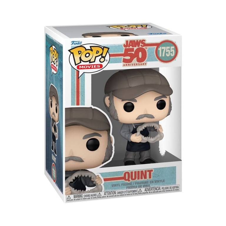 Acheter Figurine Funko Pop Movies Jaws S3 Quint - Excellent état Comme neuf - 17,56 € Figurine Funko Pop Movies Jaws S3 Quint - Excellent état Comme neuf - Funko reconditionné disponible sur Pixmania