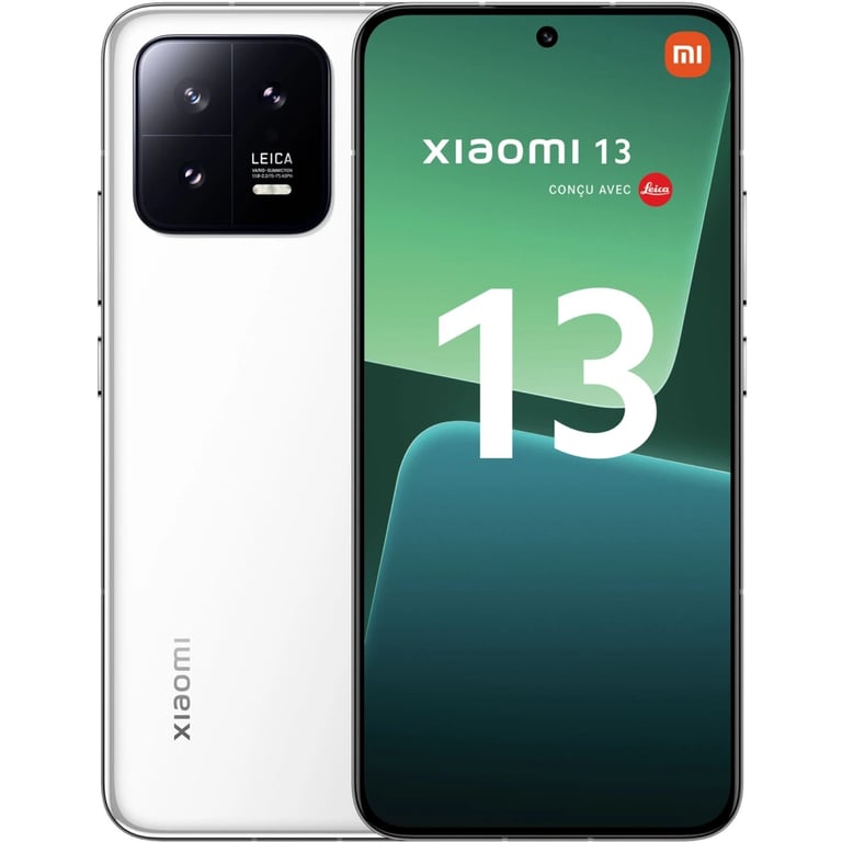 Xiaomi 13 (5G) 256 Go, Blanc, débloqué - Bon état - Bon état Xiaomi sur Pixmania