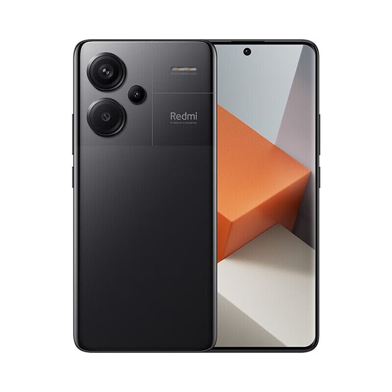Redmi Note 13 Pro+ (5G) 256 Go, Noir, Débloqué - Très bon état