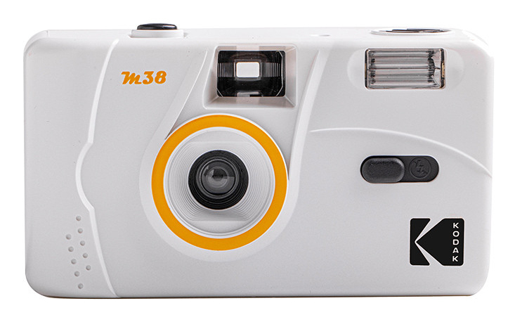 KODAK - Appareil Photo Rechargeable KODAK M38-35mm, Objectif Haute Qualité, Flash Intégré, Pile AA - Blanc - Excellent état Comme neuf - Kodak reconditionné disponible sur Pixmania