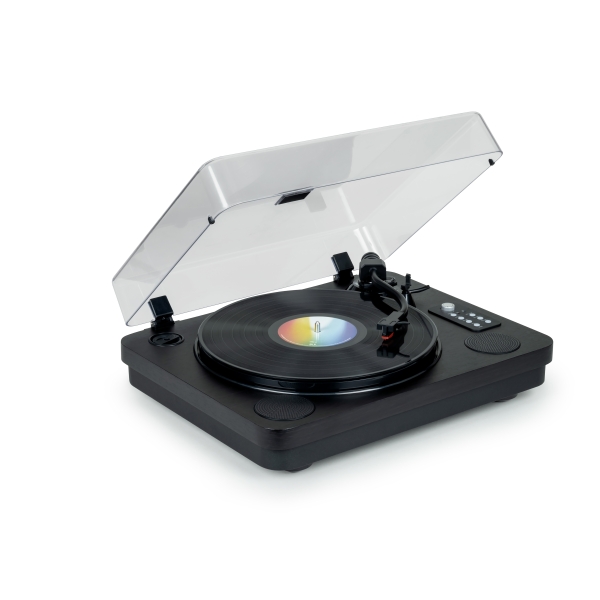 Platine vinyle stéréo Thomson TT650BT avec haut-parleurs intégrés - Fonction d'arrêt automatiqu - Très bon état Très bon état - Thomson reconditionné disponible sur Pixmania