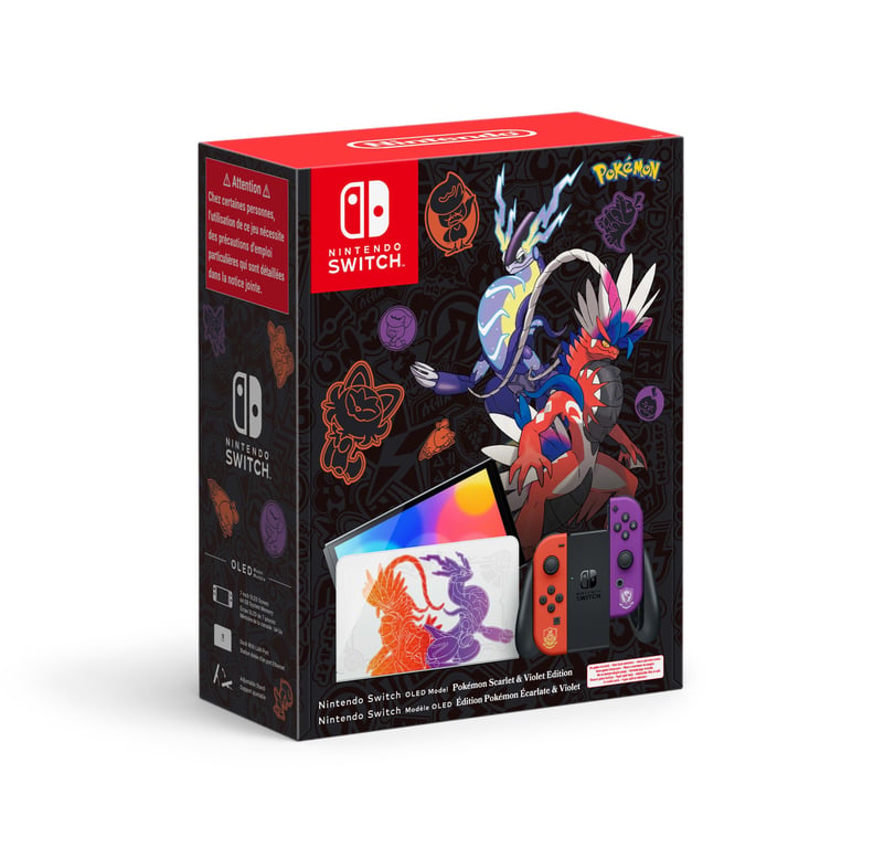 Switch Oled Ed. Pokémon Ecarlate & Violet Edition - Console de jeux portables 17,8 cm (7 ) 64 Go Écran tactile Wifi - Excellent état Comme neuf - Nintendo reconditionné disponible sur Pixmania