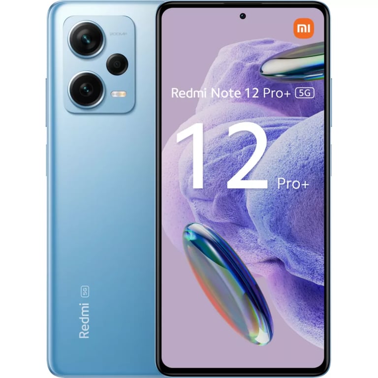 Redmi Note 12 Pro Plus (5G) 256 Go, Bleu, débloqué - Excellent état Comme neuf - Xiaomi reconditionné disponible sur Pixmania
