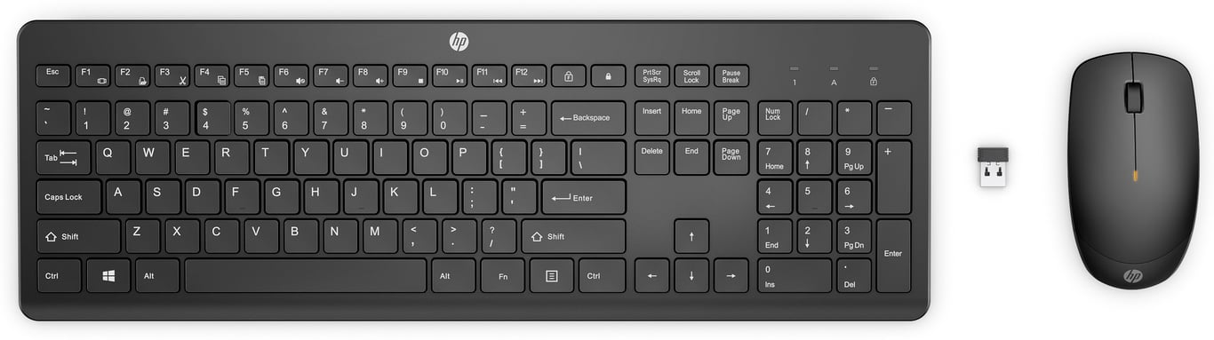 HP Ensemble clavier et souris sans fil 235 - Très bon état Très bon état - Hewlett-Packard reconditionné disponible sur Pixmania