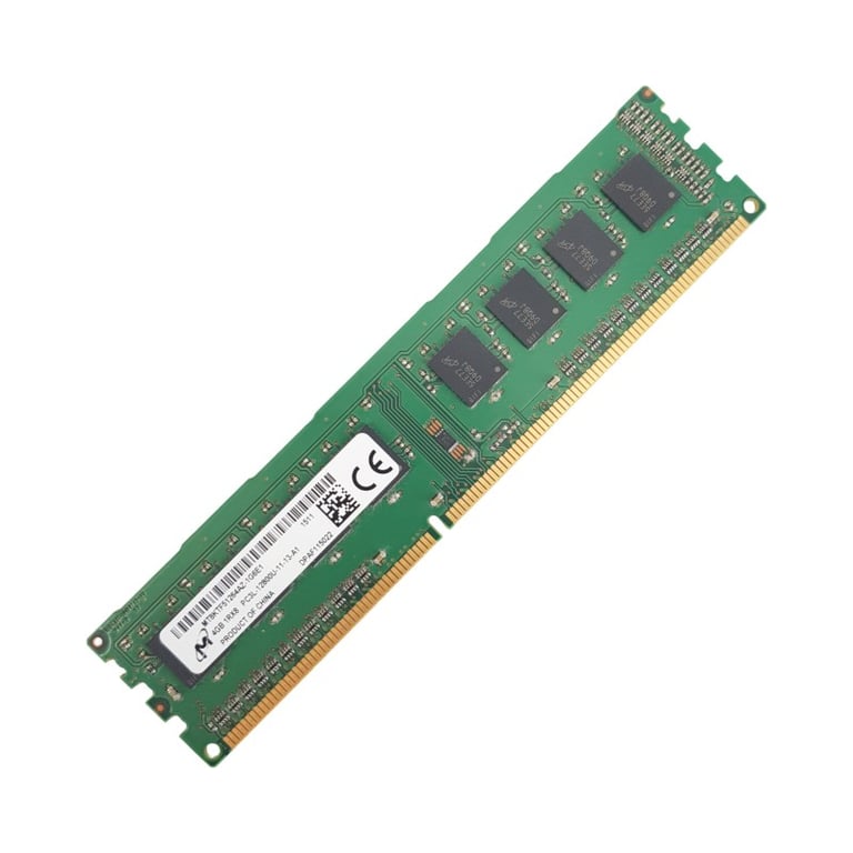 4Go RAM DDR3  MT8KTF51264AZ-1G6E1 DIMM PC3L-12800U 1Rx8 - Très bon état Très bon état - Micron reconditionné disponible sur Pixmania