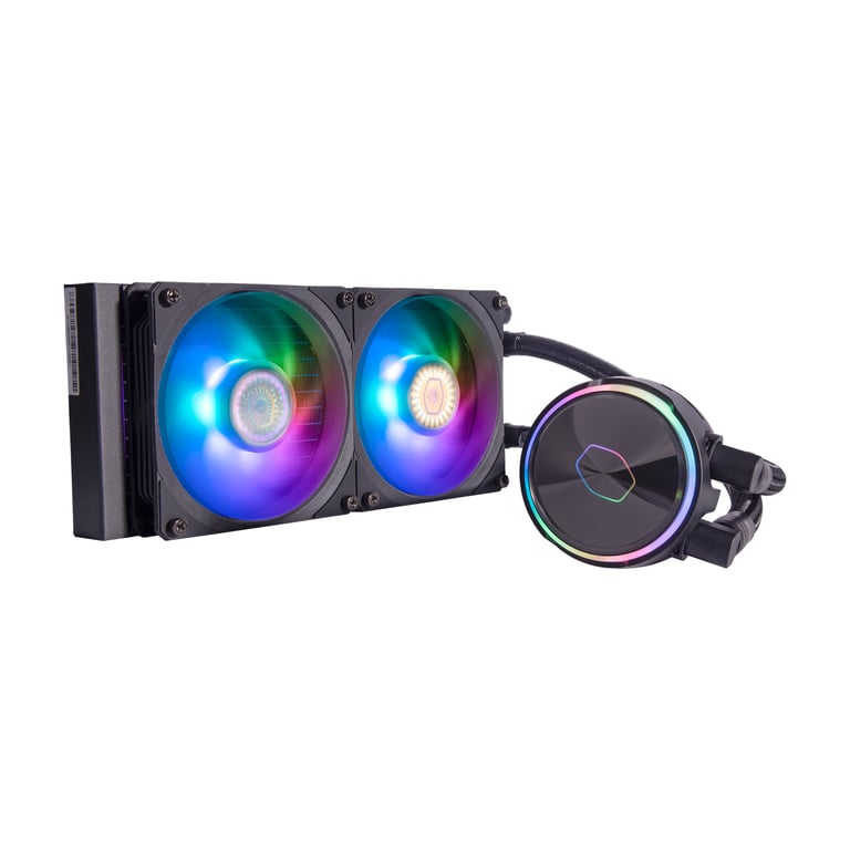 Cooler Master MasterLiquid PL240 Flux Processeur Kit de refroidissement du liquide 12 cm Noir - Excellent état Comme neuf - Cooler Master reconditionné disponible sur Pixmania