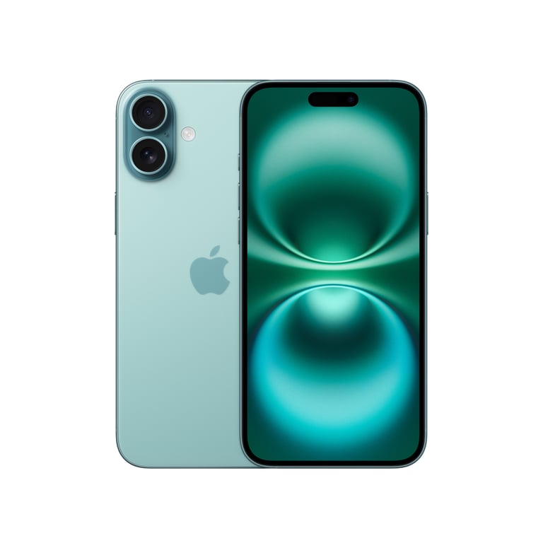 iPhone 16 Plus (5G) 512 Go, Sarcelle, Débloqué - Excellent état Comme neuf - Apple reconditionné disponible sur Pixmania