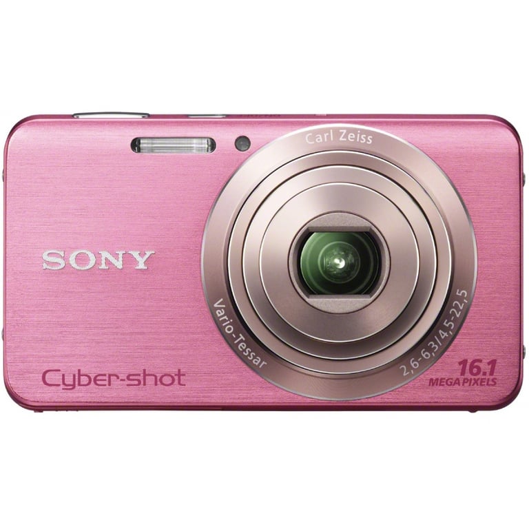 Sony Cyber-shot DSC-W630 1/2.3  Appareil-photo compact 16,1 MP CCD (dispositif à  transfert de charge) 4608 x 3456 pixels Rose - Bon état Bon état - Sony reconditionné disponible sur Pixmania