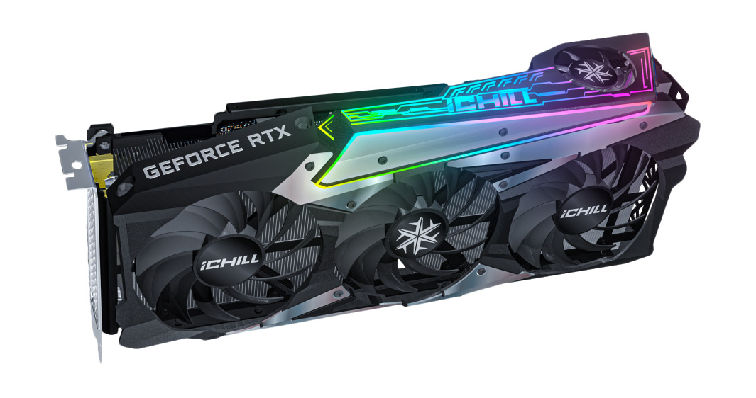 INNO3D iChill C307T4-086XX-1820VA35 carte graphique NVIDIA GeForce RTX 3070 Ti 8 Go GDDR6X - Excellent état Comme neuf - Inno3D reconditionné disponible sur Pixmania