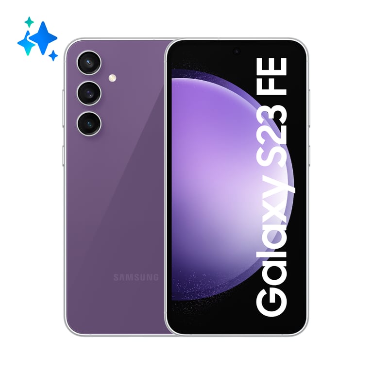 Galaxy S23 FE (5G) 128 Go, Violet, Débloqué - Très bon état Très bon état - Samsung reconditionné disponible sur Pixmania