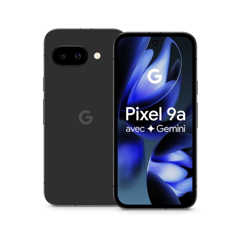 Pixel 9a (5G) 128 Go, Noir Volcanique - Excellent état Comme neuf - Google reconditionné disponible sur Pixmania