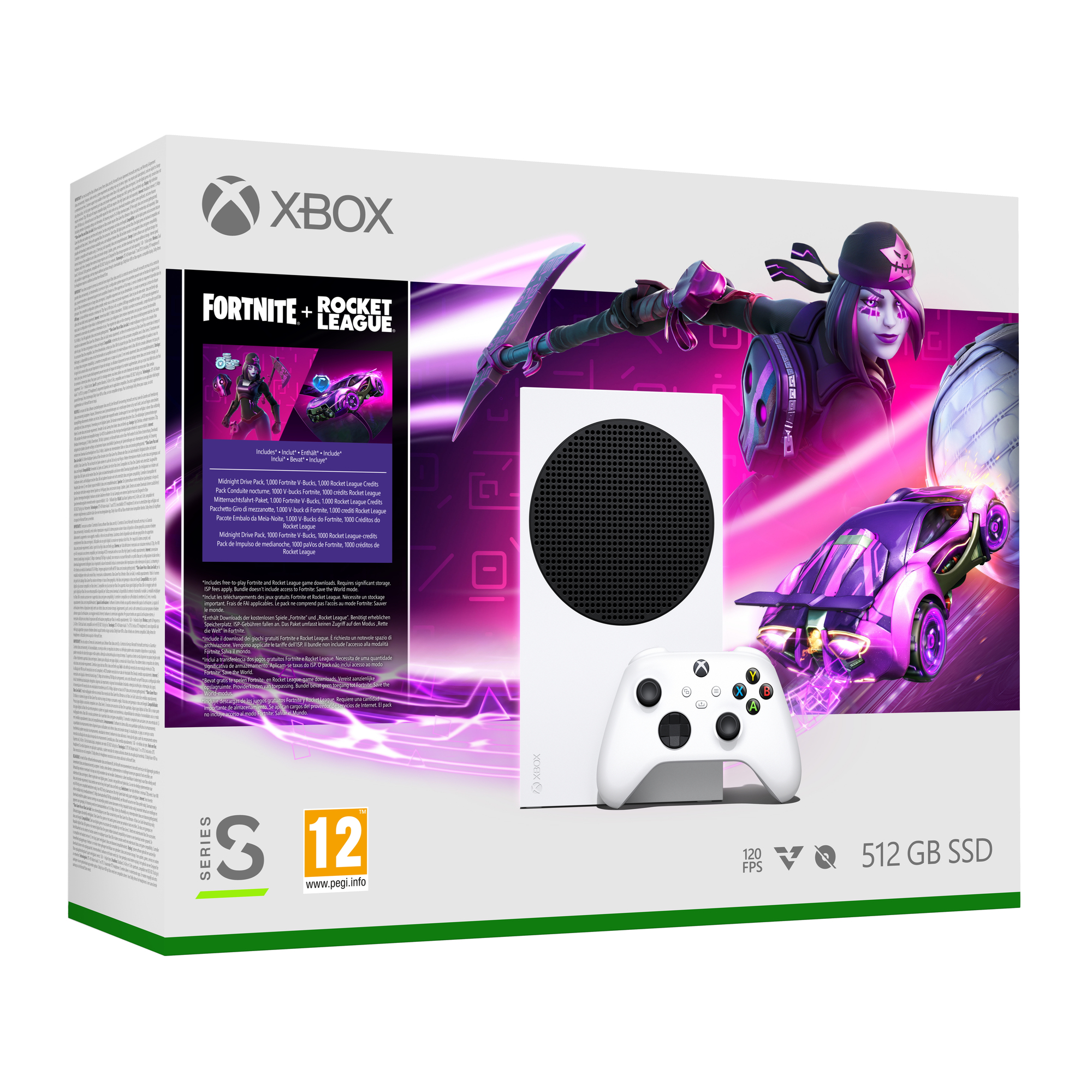 Microsoft Xbox Series S – Fortnite & Rocket League Bundle 512 Go Wifi Blanc - Très bon état - Très bon état Microsoft sur Pixmania