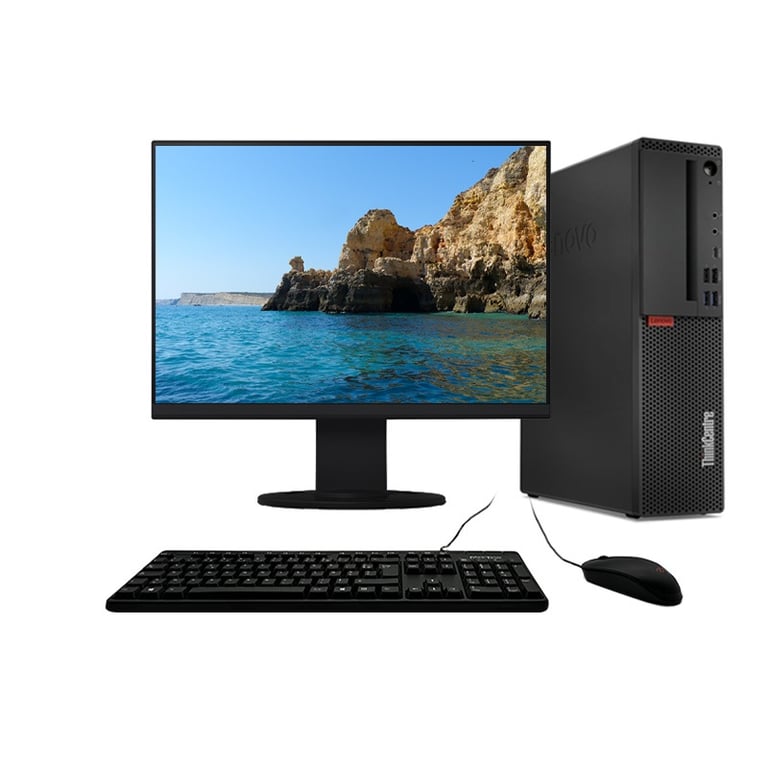 M720s i3-8100t 3.10GHz 32Go/1To SSD Wifi W11 + Ecran 24 - Très bon état Très bon état - Lenovo reconditionné disponible sur Pixmania