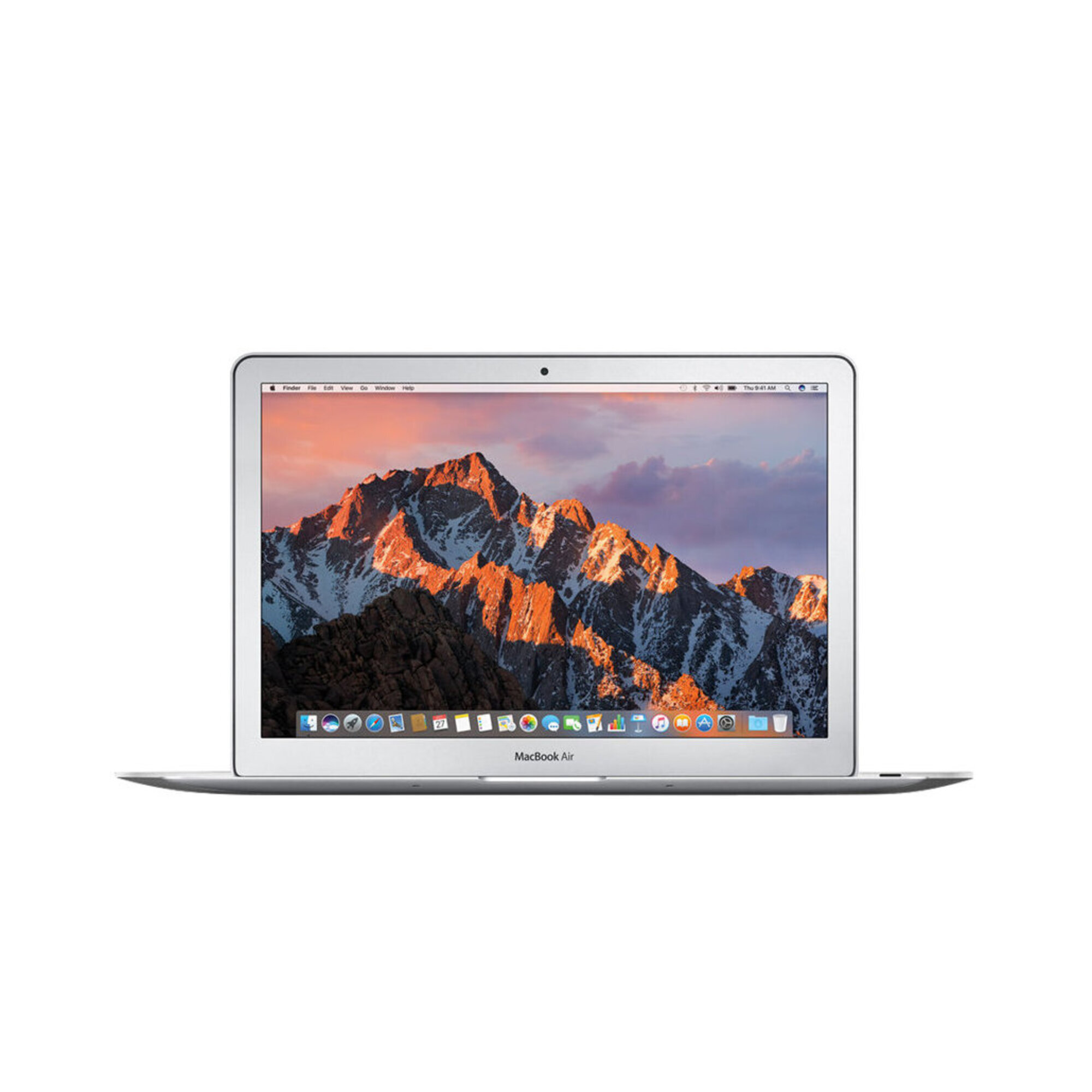 MacBook Air Core i5 (2015) 13.3', 1.6 GHz 256 Go 4 Go Intel HD Graphics 6000, Argent - QWERTY - Espagnol - Bon état