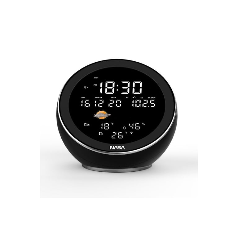 Radio réveil Nasa WSP 1500BK Noir - Excellent état Comme neuf - NASA reconditionné disponible sur Pixmania