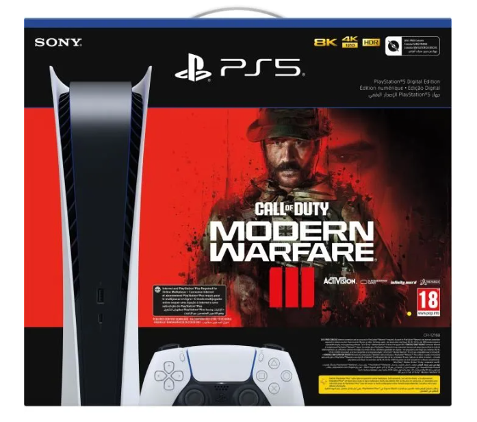 Pack PS5 & Modern warfare III - Console de jeux Playstation 5 (Digitale) - Bon état Bon état - Sony reconditionné disponible sur Pixmania