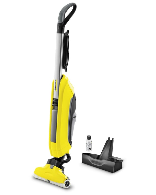 Kärcher FC 5 Sans sac 460 W Noir, Argent, Jaune - Excellent état Comme neuf - Kärcher reconditionné disponible sur Pixmania