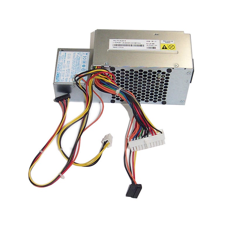 Alimentation PC Liteon PS-5281-01VF 280W SATA Lenovo ThinkCenter A58 Desktop 54Y8804 - Très bon état Très bon état - Lite-On reconditionné disponible sur Pixmania