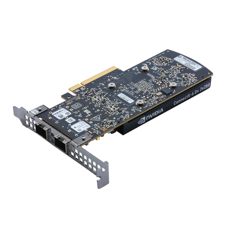 Acheter HP Carte réseau NVIDIA Mellanox ConnectX-6 LX deux ports 25 GbE SFP28 - Excellent état Comme neuf - 305,80 € HP Carte réseau NVIDIA Mellanox ConnectX-6 LX deux ports 25 GbE SFP28 - Excellent état Comme neuf - Hewlett-Packard reconditionné disponible sur Pixmania