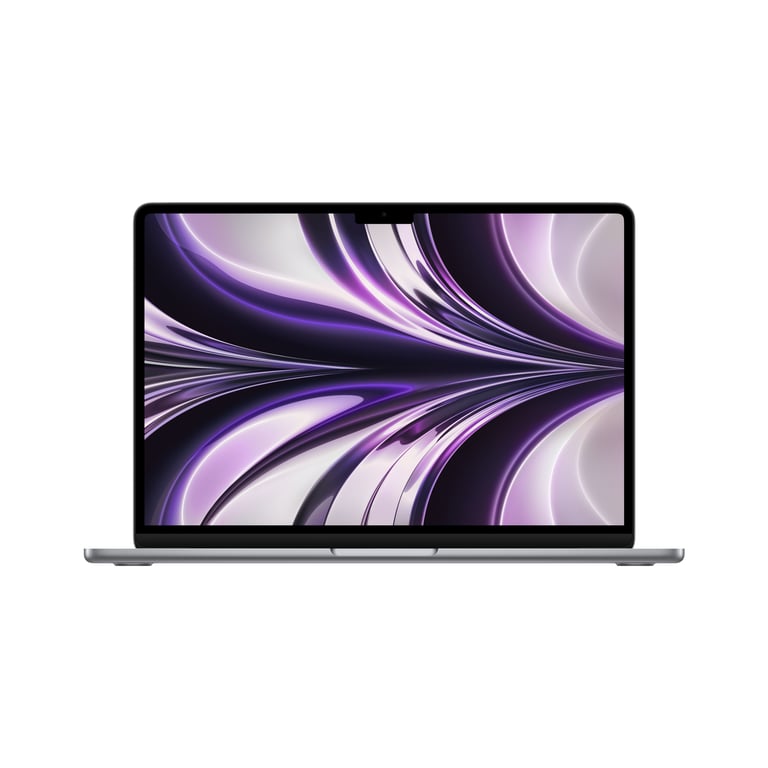 MacBook Air M2 (2022) 13', 256 Go 8 cœurs 8 Go Apple GPU 8, Gris sidéral - QWERTY - Italien - Excellent état
