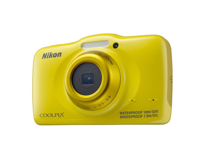 Nikon COOLPIX S32 1/3.1 Appareil-photo compact 13,2 MP CMOS 4160 x 3120 pixels Jaune - Très bon état - Très bon état Nikon sur Pixmania