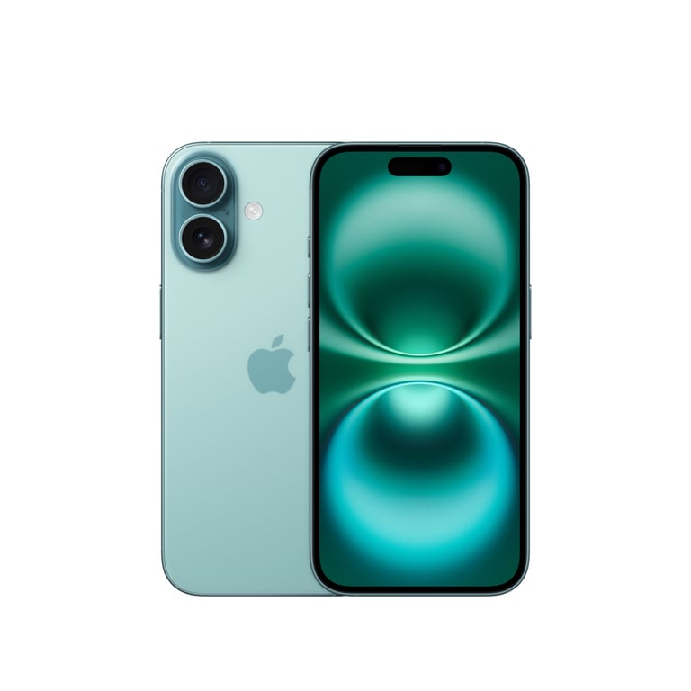 iPhone 16 (5G) 512 Go, Sarcelle - Excellent état Comme neuf - Apple reconditionné disponible sur Pixmania