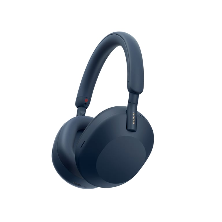 Sony WH-1000XM5 Casque Avec fil &sans fil Arceau Appels/Musique Bluetooth Bleu - Bon état
