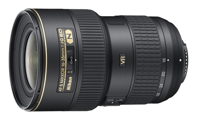 Nikon AF-S Nikkor 16-35mm f/4G ED VR SLR Objectif large zoom Noir - Très bon état Très bon état - Nikon reconditionné disponible sur Pixmania